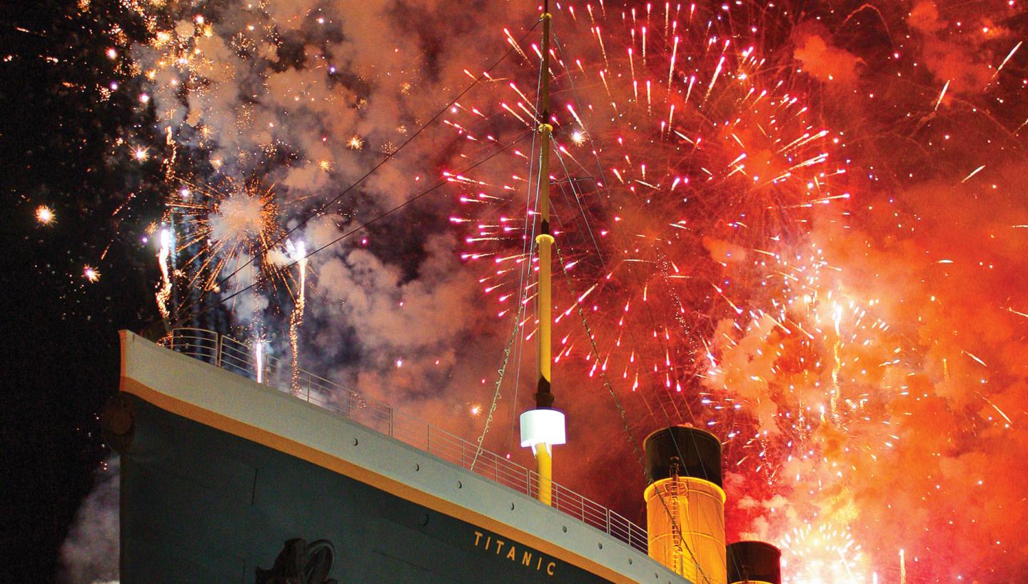 Titanic Firework Show